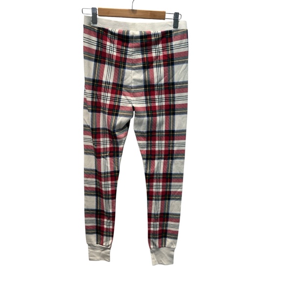 Plaid Red and White Thermal Style Pajama Pants, Women’s M - Picture 4 of 4